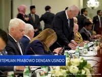 Video: Pertemuan Prabowo-USINDO, Investasi Sektor EBT Jadi Pembahasan
