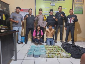 Pengiriman 21 Kg Sabu-Ribuan Ekstasi dari Malaysia ke Bengkalis Digagalkan