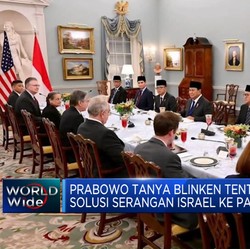 Video: Prabowo Tanya Blinken Soal Solusi Serangan Israel Ke Palestina