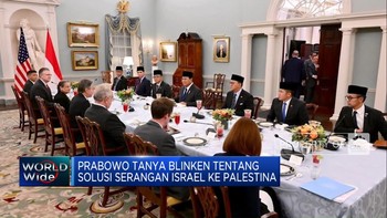 Video: Prabowo Tanya Blinken Soal Solusi Serangan Israel Ke Palestina
