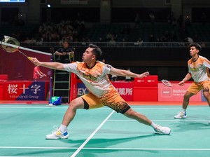 Sabar/Reza Kalah, Tak Bisa Keluar dari Tekanan Hoki/Kobayashi