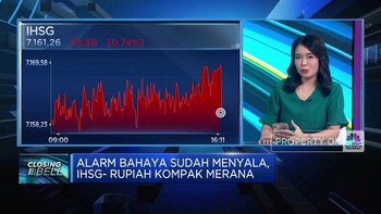 Video: Alarm Bahaya Sudah Menyala, IHSG-Rupiah Kompak Merana