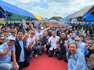 Andi Mallarangeng Turun Kampanyekan Andalan Hati di Pilgub Sulsel