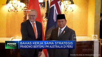 Video: Bahas Kerja Sama, Prabowo Bertemu PM Australia di Peru