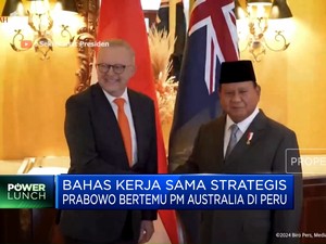 Bahas Kerja Sama, Prabowo Bertemu PM Australia di Peru