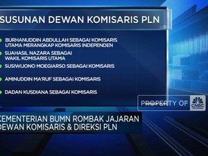  BUMN Rombak Jajaran Komisaris dan Direksi PLN