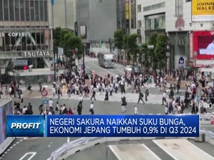  Jepang Naikkan Suku Bunga, Ekonomi Jepang Tumbuh 0,9%