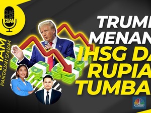 Trump Menang, IHSG dan Rupiah Tumbang