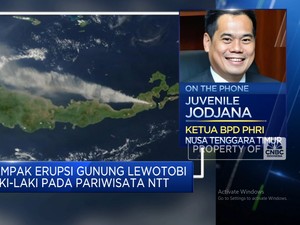 Video: Erupsi Gunung Lewotobi Bikin Okupansi Hotel NTT Anjlok 50%