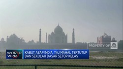 Video: Kabut Asap India, Taj Mahal Tertutup & Kegiatan Sekolah Disetop