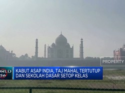 Video: Kabut Asap India, Taj Mahal Tertutup & Kegiatan Sekolah Disetop