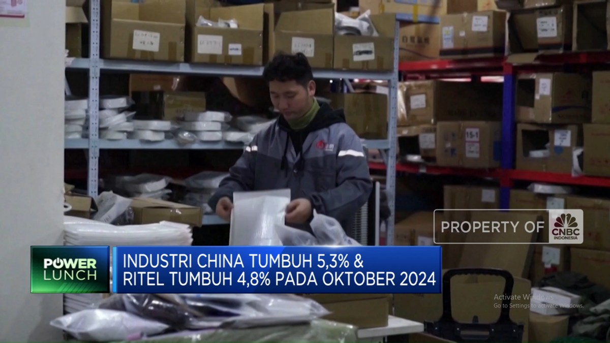 Industri China Terjebak dalam Pelambatan, Sementara Sektor Ritel Melonjak!