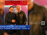 Video: Kopdar Dengan CEO Nvidia, Erick Thohir 
