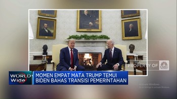 Video: Trump Temui Biden di Gedung Putih Bahas Transisi Pemerintahan