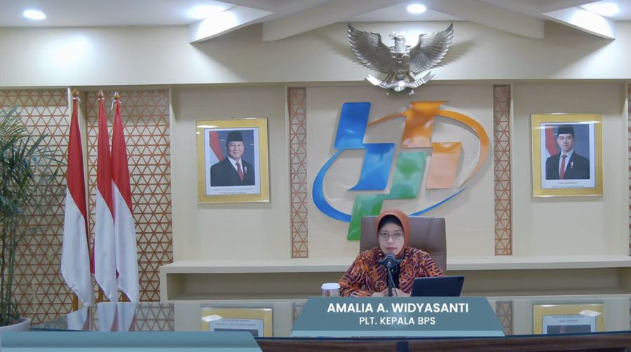 Rilis BPS, Jumat 15 November 2024. (Tangkapan layar BPS)