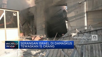 Video: Serangan Israel di Damaskus, Suriah Tewaskan 15 Orang