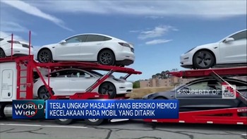 Video: Tesla Tarik 9.000 Mobil Listrik X & 2.400 Cybertruck di AS