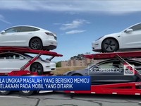 Video: Tesla Tarik 9.000 Mobil Listrik X & 2.400 Cybertruck di AS