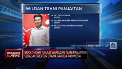 Video: Wamildan Tsani Panjaitan Resmi Jadi Dirut Garuda Indonesia