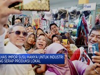 Zulhas Sebut Impor Susu Untuk Industri yang Serap Produksi Lokal