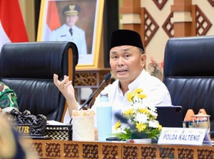 Rakor Tindak Lanjut Kunker Wapres, Gubernur Kalteng Bahas Isu Lingkungan