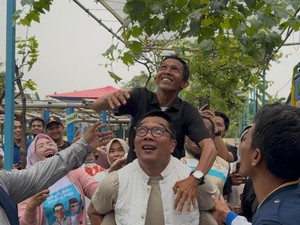 Jejak Ridwan Kamil Blusukan ke 500 Titik Selama Kampanye Pilkada Jakarta
