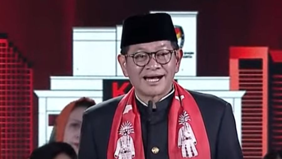 ebat Ketiga Cagub dan Cawagub DKI Jakarta Tahun 2024 di Jakarta, Minggu (17/11/2024). (YouTube/KPU Prov DKI Jakarta)