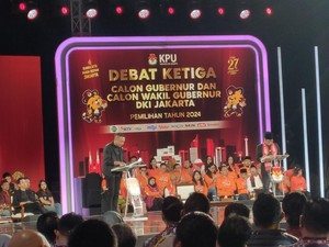 Jubir Anies Hadiri Debat Pilgub Jakarta, Duduk Bareng Pendukung Pramono-Rano