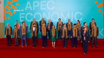 Video: Momen Prabowo Foto Bersama Pemimpin Dunia di Forum APEC 2024