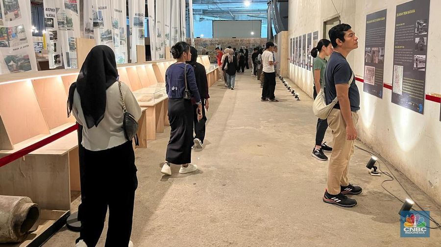 Pameran Jakarta Architecture Festival di Agora Mall, Thamrin Nine. (CNBC Indonesia/Rindi Salsabila)