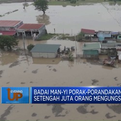 Video: Badai Man-Yi Porak-porandakan Filipina, Ribuan Orang Mengungsi