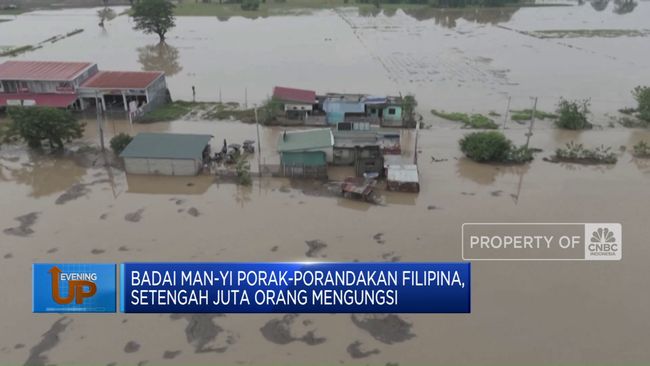 Video: Badai Man-Yi Porak-porandakan Filipina, Ribuan Orang Mengungsi