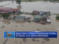 Video: Badai Man-Yi Porak-porandakan Filipina, Ribuan Orang Mengungsi
