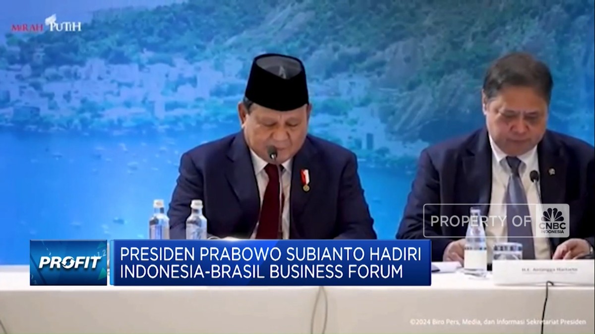 Presiden Prabowo Meriahkan Forum Bisnis Indonesia-Brasil Melalui Video Penuh Inspirasi!