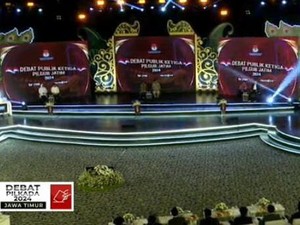 Debat Lingkungan, Ini Argumen 3 Cagub Jatim Soal Pengelolaannya