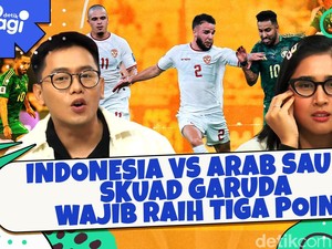 Indonesia vs Arab Saudi: Skuad Garuda Wajib Raih Tiga Poin