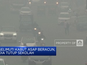 Video: Diselimuti Kabut Asap Beracun, India Tutup Sekolah