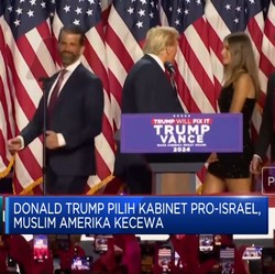 Video: Donald Trump Pilih Kabinet Pro-Israel, Muslim Amerika Kecewa