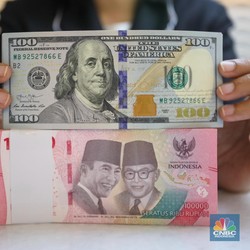 Begini Perjalanan Dolar dari Rp8000/US$ ke Rp16.000/US$