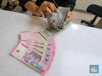 Rupiah Menguat Tipis, Nilai Tukar Dolar AS Turun ke Level Rp16.850