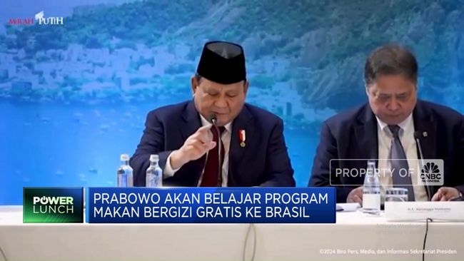 Video: Prabowo Akan Belajar Program Makan Bergizi Gratis ke Brasil