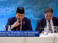 Video: Prabowo Akan Belajar Program Makan Bergizi Gratis ke Brasil