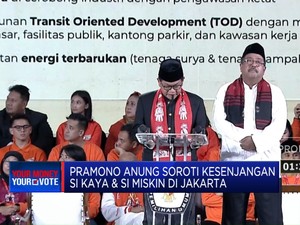  Pramono Singgung Kesenjangan Si Kaya & Si Miskin