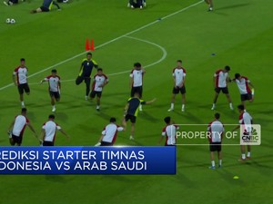 Video: Prediksi Starter Timnas Indonesia Vs Arab Saudi
