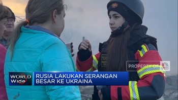 Video: Rusia Lakukan Serangan Besar Ke Ukraina, 120 Rudal Ditembakkan