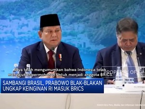  Di Brasil, Prabowo Blak-Blakan Ungkap Keinginan RI Masuk BRICS