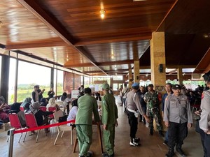 Simulasi Penghitungan Suara Pilbup Mojokerto Libatkan 500 Orang