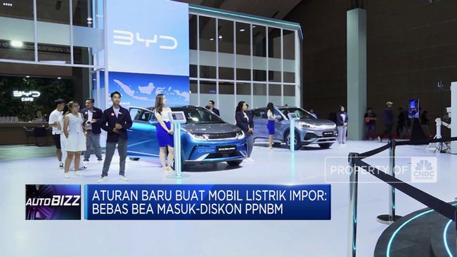 Video: Aturan Baru Mobil Listrik Impor, Bebas Bea Masuk-Diskon PPNBM