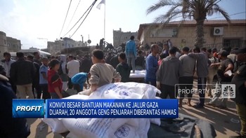 Video: Konvoi Bantuan Makanan Ke Gaza Dijarah, 98 Truk Hilang Dicuri
