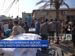 Video: Konvoi Bantuan Makanan Ke Gaza Dijarah, 98 Truk Hilang Dicuri